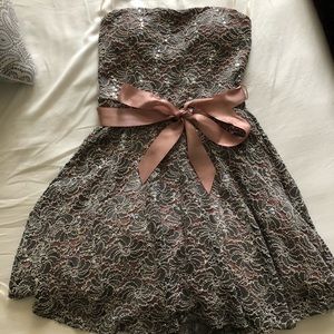 Sparkly Silver Dress! Used once